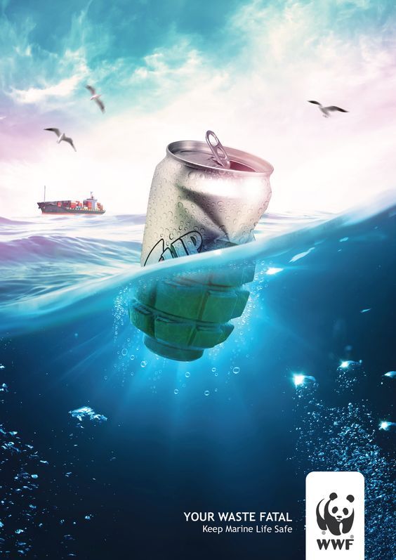 环境保护创意海报设计
