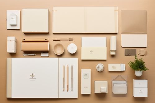企业设计办公用品vi样机效果图 摄影图 下载至来源处
